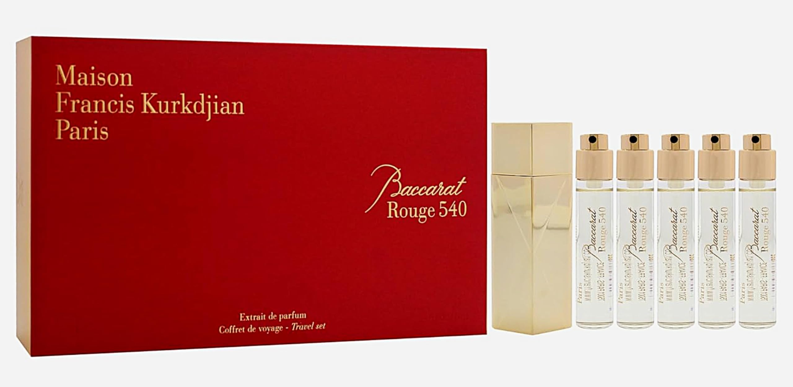 Amazon.com : Baccarat Rouge 540 Travel Set by Maison Francis